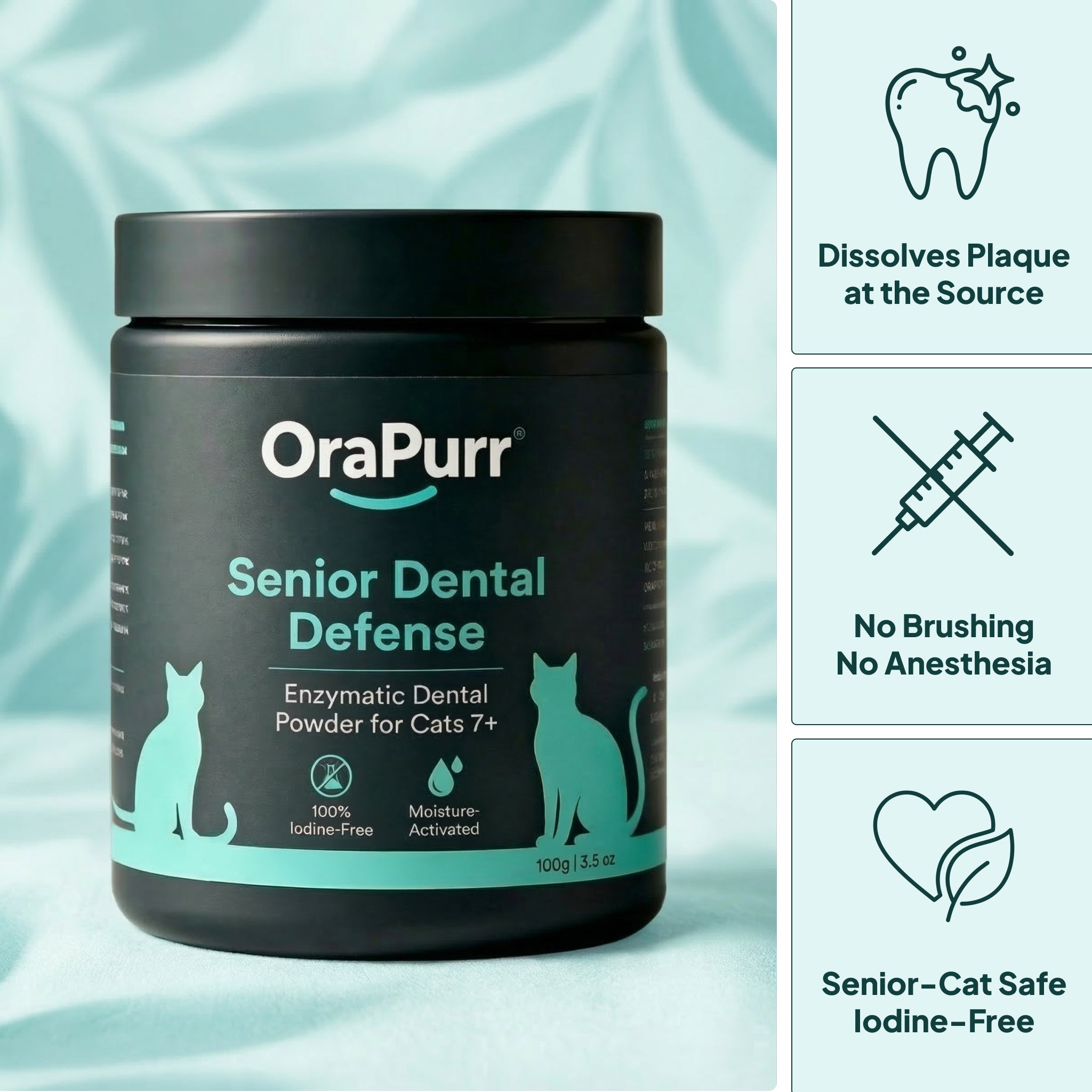 OraPurr — Senior Dental Defense